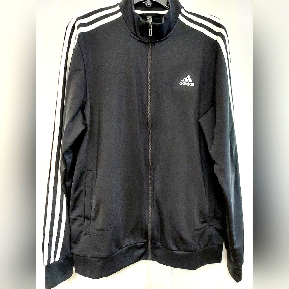 ADIDAS black and white jacket